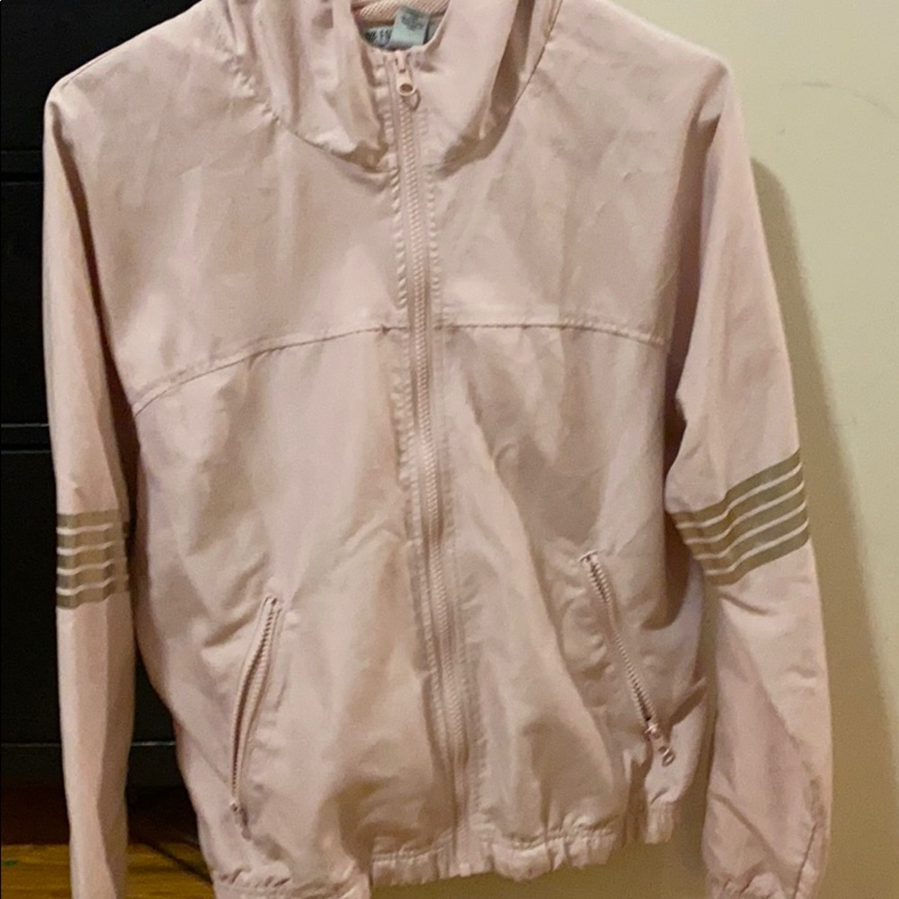 Pink windbreaker